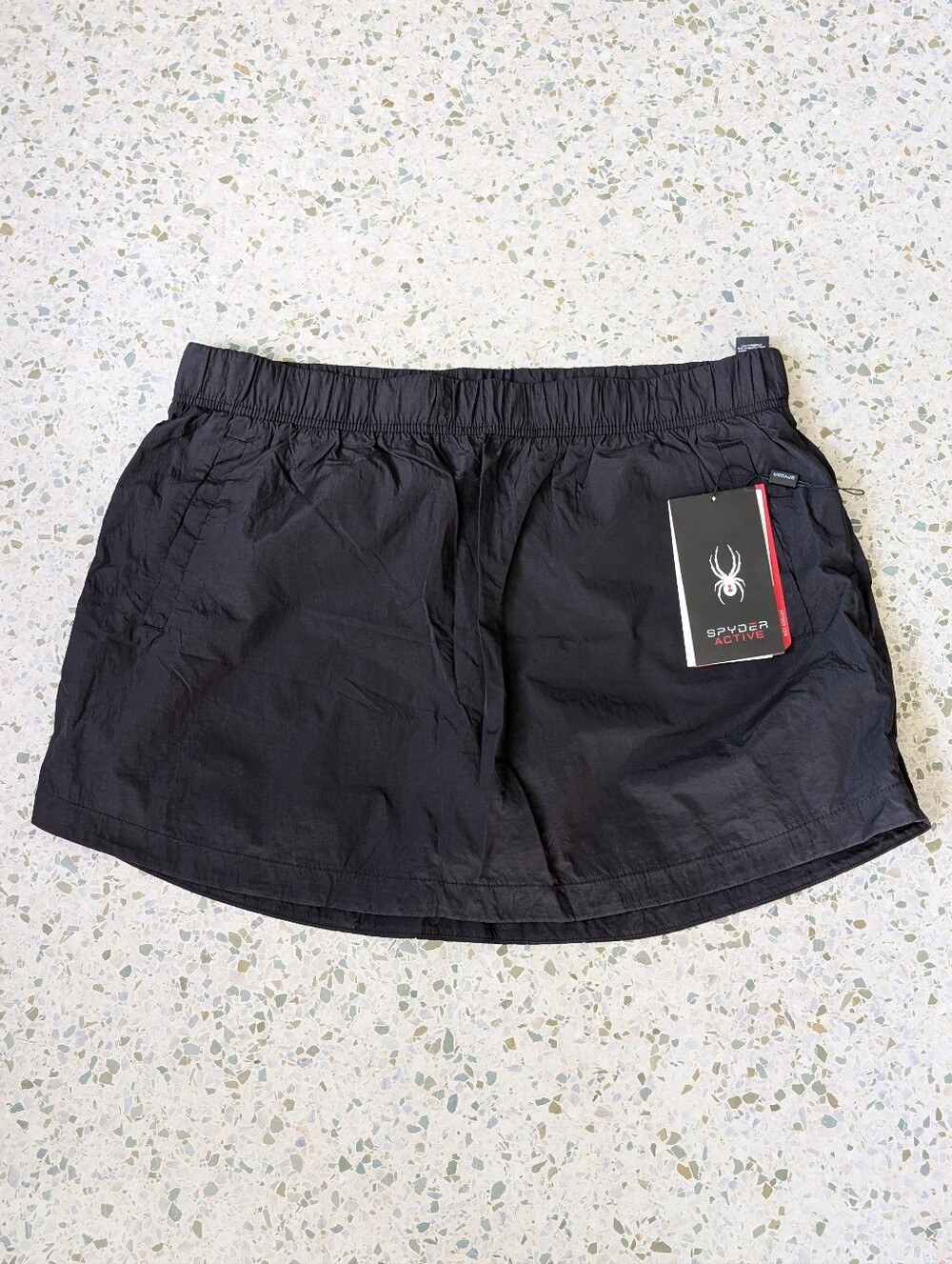 NWT Spyder Active Black Athletic Skort